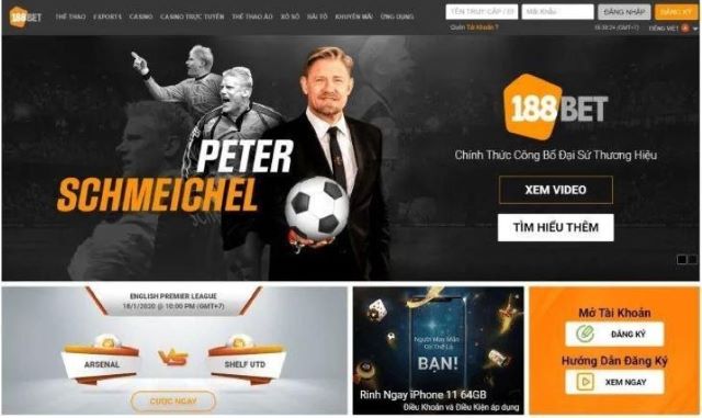 Quá trình nạp và rút tiền tại nhà dòng 188bet cực kỳ nhanh chóng và đơn giản